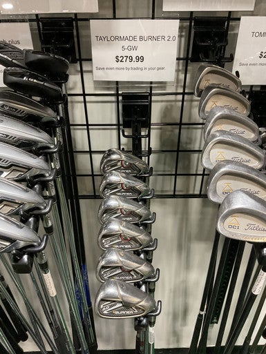 Used Taylormade 5-A BURNER 2.0 Womens Iron Set RH 5I-GW/AW 11834-S000037831