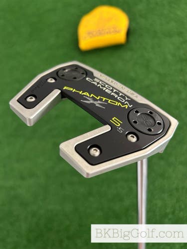 Titleist Scotty Cameron Phantom X 5.5 35 Putter w Headcover