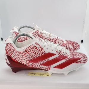 Adidas Adizero Electric Football Cleats Men's Size 9.5 Red / White IH8571 NEW