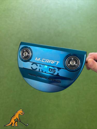 Mint Mizuno Omoi 05 Blue 35 Center Shaft Putter + HC