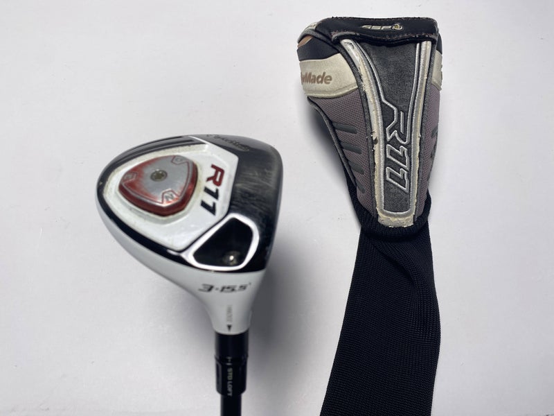 TaylorMade R11 3 Fairway Wood 15.5* Fujikura Blur 70g Stiff Graphite Mens RH HC