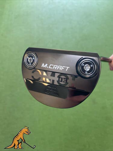 Mint Mizuno M-Craft Omoi 03 Black 35 Mallet Putter + HC