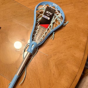 New, STX youth girls lacrosse stick blue