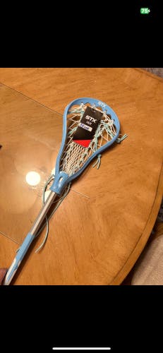 New, STX youth girls lacrosse stick blue