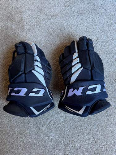 CCM JetSpeed FT4 Gloves 15" Navy (Used)