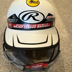 Rawling’s MACH HI-VIZ Softball Batting Helmet with Face Guard