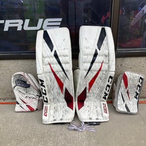 CCM Extreme Flex 4 Goalie Full Set Regular | Senior 34" Pro Stock