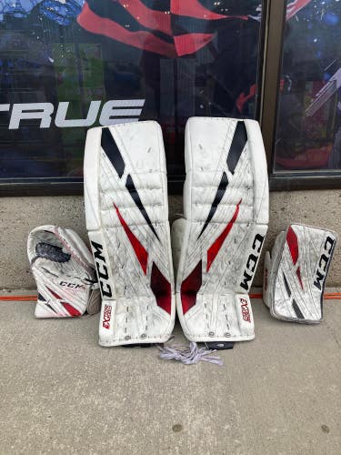 CCM Extreme Flex 4 Goalie Full Set Regular | Senior 34" Pro Stock