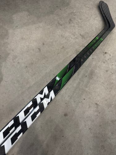 2 PACK Flex P29 Senior CCM RibCor Trigger 4 Pro Left Hand Hockey Stick Pro Stock NHL (New)