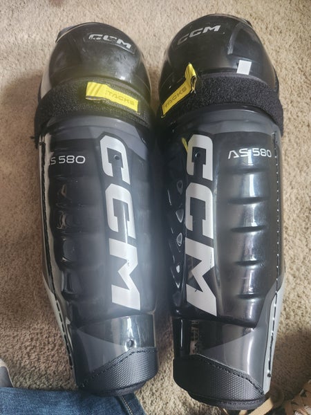 Senior CCM AS 580 15" Shin Pads (New)