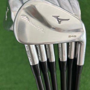 Mizuno Pro 245 Forged Iron Set 4-P / Project X LZ Blackout 5.5 (Firm) Stiff
