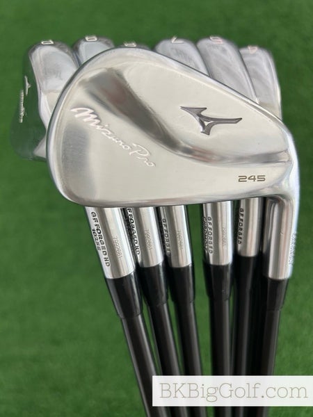 Mizuno Pro 245 Forged Iron Set 4-P / Project X LZ Blackout 5.5 (Firm) Stiff