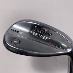 Titleist Vokey SM6 Tour Chrome Lob Wedge LW 60* 8 M-Grind Wedge Steel Mens RH