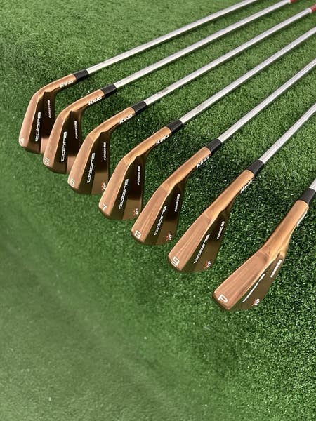 Cobra King Rickie Fowler RF Copper Forged MB Iron Set 4-P