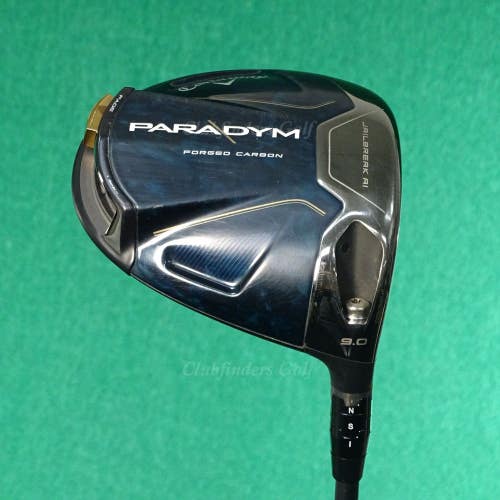 Callaway Paradym 9 Driver Mitsubishi Chemical Tensei 1K Black 65 Stiff w/ HC