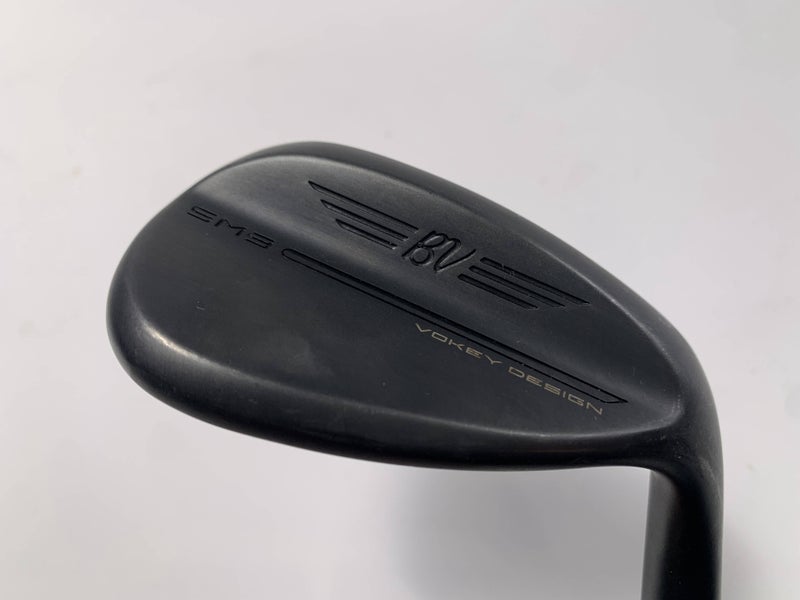 Titleist Vokey SM9 Jet Black Lob Wedge Raw LW 60* 10 S-Grind Wedge Steel Mens RH