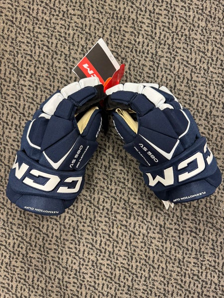 CCM Navy Tacks AS-580 15” Gloves