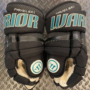 Pro stock Made in Canada Warrior Covert Hockey Gloves 14” SJS Joe Pavelski