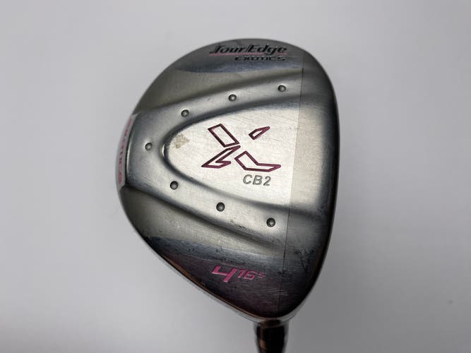 Tour Edge Exotics CB2 4 Fairway Wood 16.5* Graphite Design YS Exotics Ladies RH