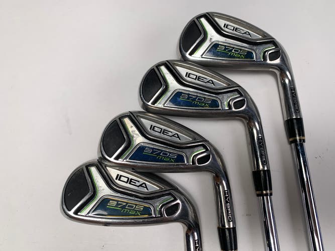 Adams Idea A7 OS Max Iron Set 7-PW True Temper Performance Lite Stiff Steel RH