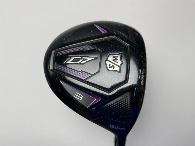 Wilson D7 3 Fairway Wood 17* UST Mamiya 43g Ladies Graphite Womens RH