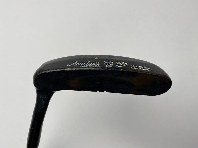 Acushnet Bullseye Heel Shafted Flange Offset Putter 35" Mens RH