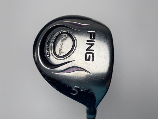 Ping Rhapsody 5 Fairway Wood 22* ULT 129 Ultra Light Ladies Graphite Womens RH