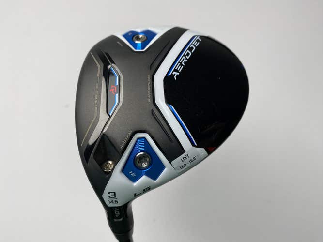 Cobra AeroJet LS 3 Fairway Wood 14.5* HZRDUS 6.0 Dual Torsional Design Stiff LH