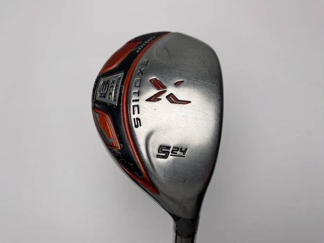 Tour Edge Exotics XCG3 5 Hybrid 24* Sakura Ladies RH Undersize Grip