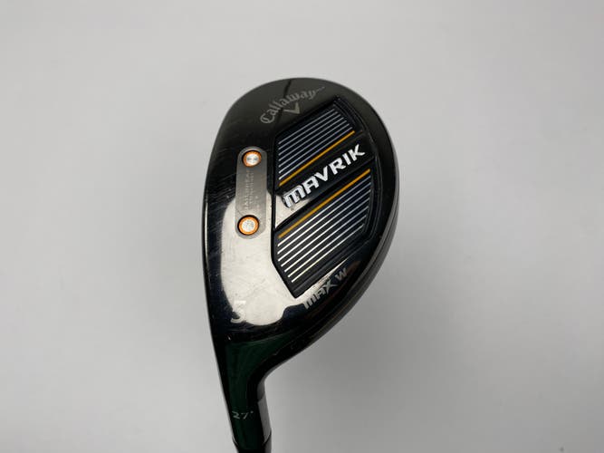 Callaway Mavrik Max Womens 5 Hybrid 27* UST Mamiya Helium 50L I Ladies LH