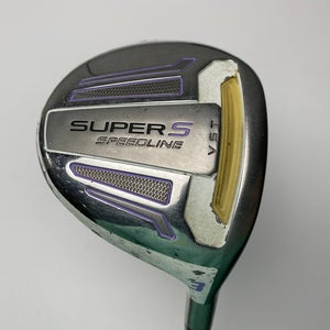 Adams Speedline Super S 3 Fairway Wood 15* 50g Ladies Graphite RH Rattle