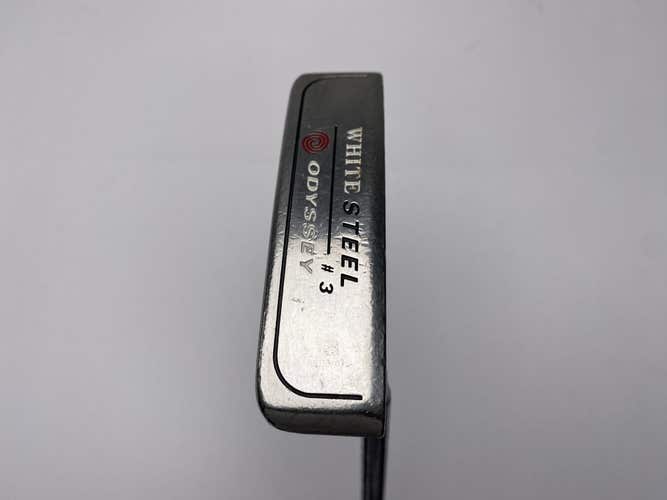 Odyssey White Steel 3 Putter 33" Mens RH