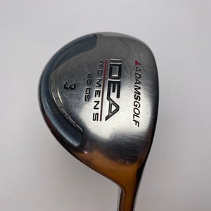 Adams Idea A2 OS 3 Fairway Wood 15* Aldila Idea Womens Ladies RH Midsize Grip