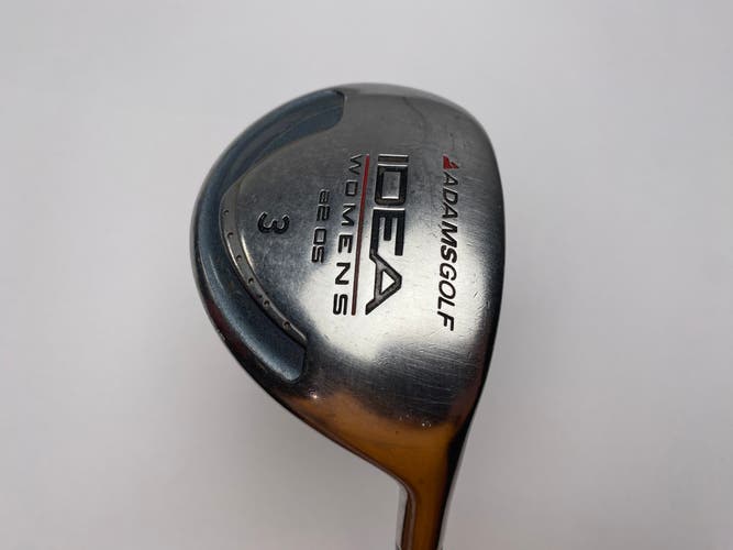 Adams Idea A2 OS 3 Fairway Wood 15* Aldila Idea Womens Ladies RH Midsize Grip
