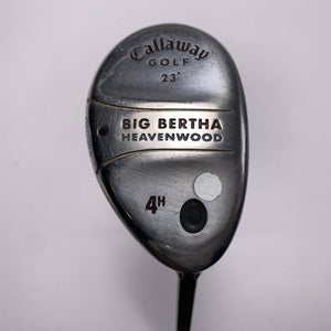 Callaway Big Bertha Heavenwood 4 Hybrid 23* Big Bertha Gems 55 Ladies RH