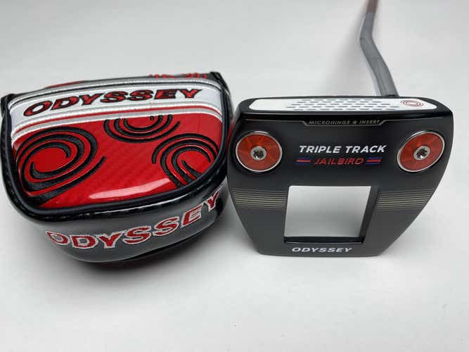 Odyssey Triple Track Jailbird Double Bend Tour Issue Putter 35.5" Mens RH HC