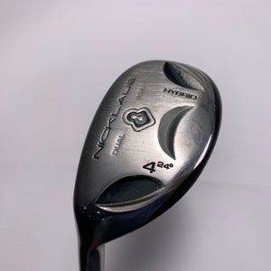 Nicklaus Dual Point 4 Hybrid 24* Fujikura E Fit-On 160 Stiff Graphite Mens LH