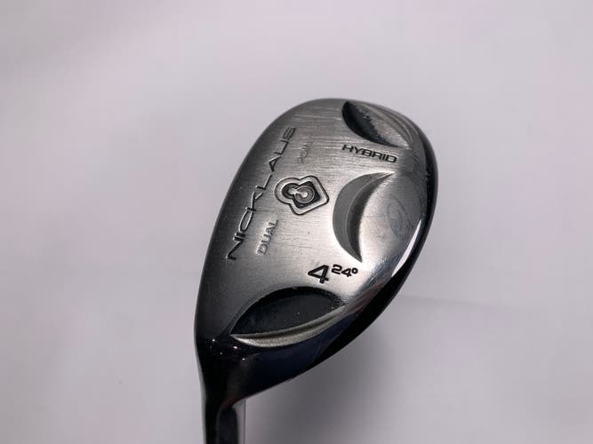 Nicklaus Dual Point 4 Hybrid 24* Fujikura E Fit-On 160 Stiff Graphite Mens LH