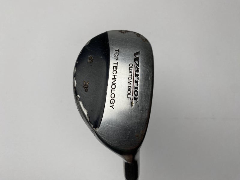 Warrior Custom Golf TCP 3 Hybrid 20* Warrior Regular Graphite Mens RH