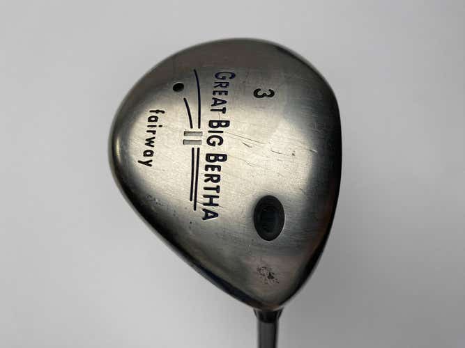 Callaway Great Big Bertha II 3 Fairway Wood 15* GBB System 60 Ladies RH