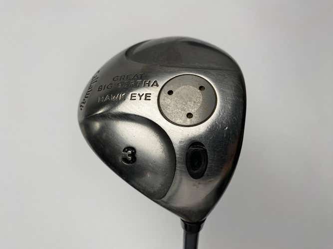 Callaway Hawkeye 3 Fairway Wood 15* BGF-300 Ladies Graphite Womens RH