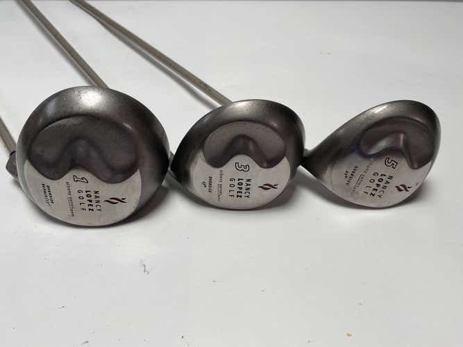 Nancy Lopez Albany Series 100 Wood Set 1 3 5 | 13* 17* 21* Ladies Graphite RH