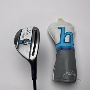 Adams 2015 Blue 4 Hybrid 22* Aldila SlimTech 45g Ladies RH HC Midsize Grip