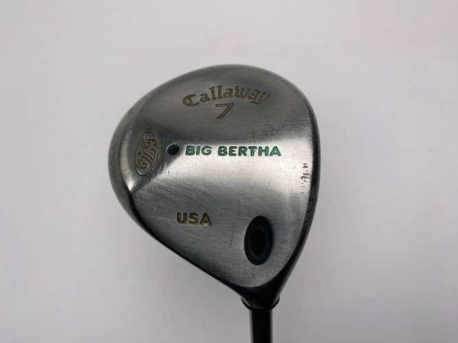 Callaway S2H2 7 Fairway Wood 21* Ladies Gems Ladies Graphite Womens RH