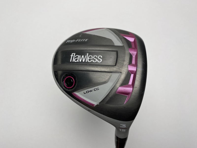 Top Flte Flawless 3 Fairway Wood 15* Aldila Nv 55g Ladies Graphite Womens RH