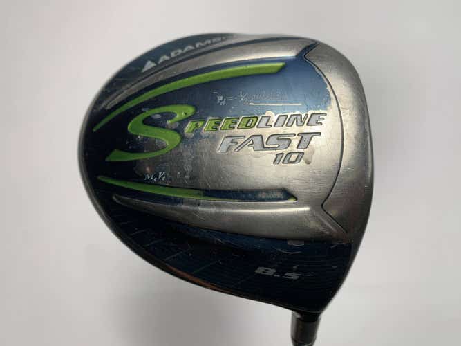 Adams Speedline Fast 10 Driver 8.5* Ping Tour 65g Stiff Graphite Mens RH