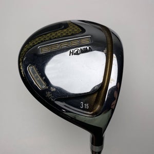 Honma Beres 07 3-Star 3 Fairway Wood 15* ARMRQ 2 Star 47g Regular RH