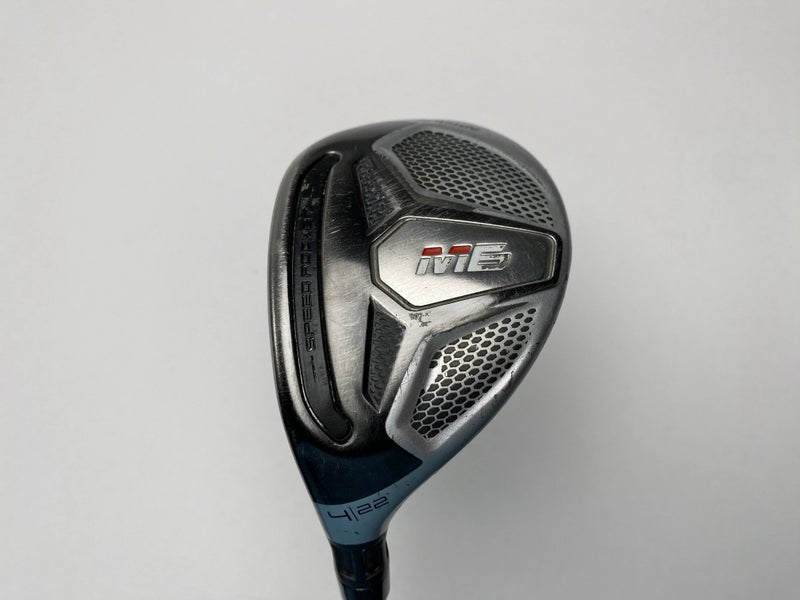Taylormade M6 4 Hybrid 22* Fujikura Atmos 6R Regular Graphite Mens LH
