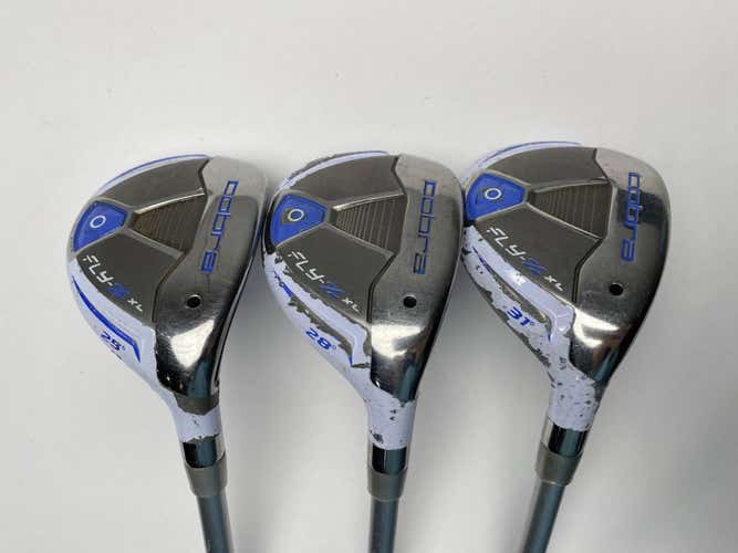 Cobra Fly-Z XL Hybrid Set 4 5 6 25* 28* 31* 55g Ladies Graphite Womens RH
