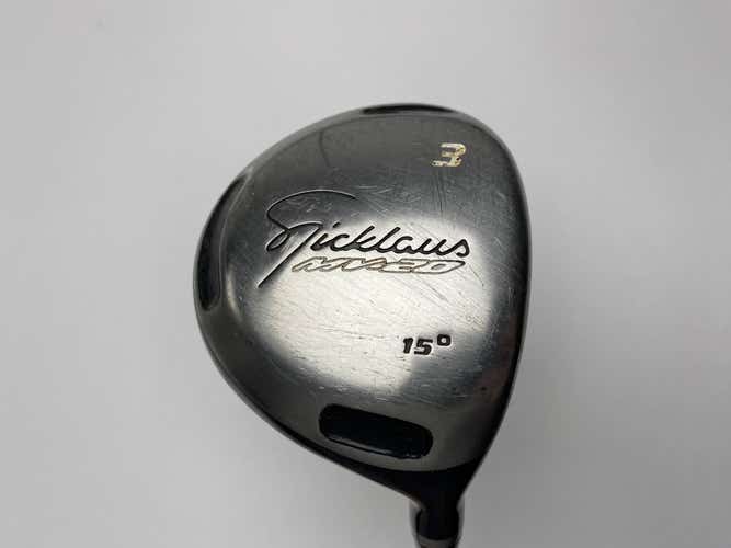 Nicklaus MV-20 3 Fairway Wood 15* Regular Graphite Mens RH